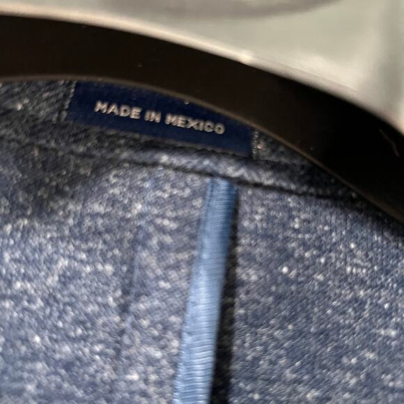 Stafford Big&Tall Mens Classic Fit Sport Coats Suits Navy Size 58REG - Picture 9 of 10